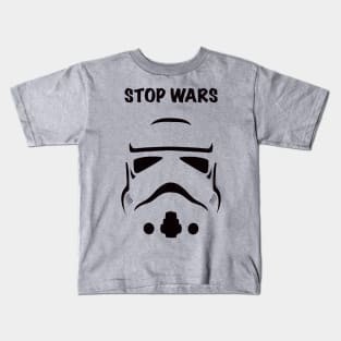 Stop wars make peace Kids T-Shirt